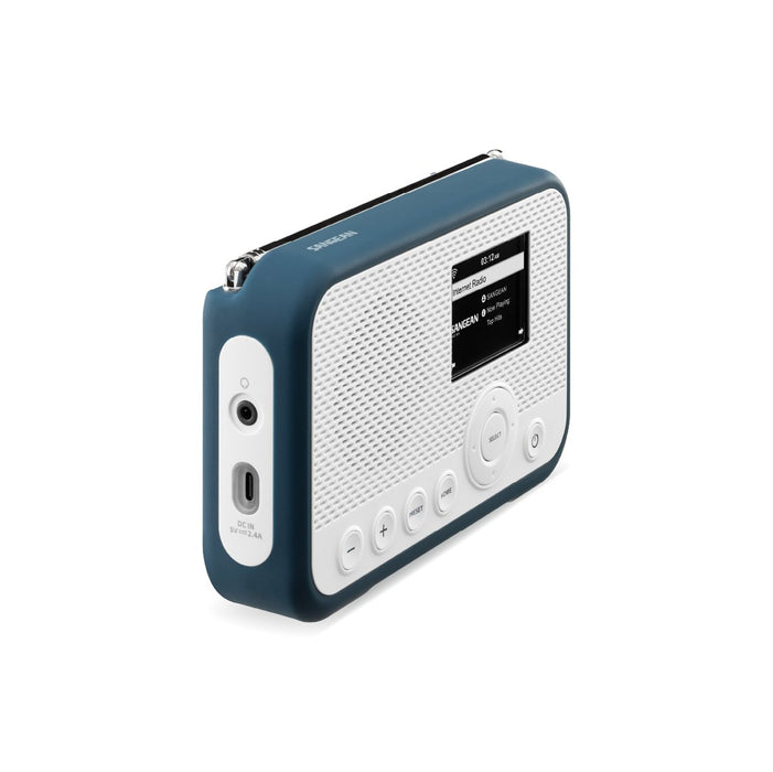 EAN 4711317996134 - Sangean WFR-39 Portátil Azul, Blanco imagen 4