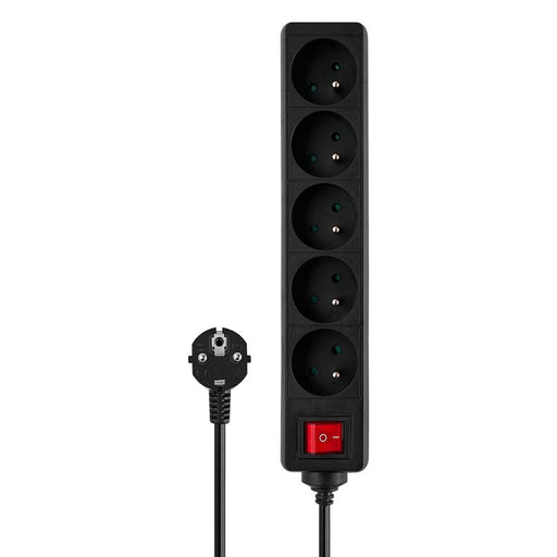 EAN 5901986044659 - Savio LZ-01 Listwa zasilajca, 5 gniazd, 1,5m 5 salidas AC Tipo C 2500 W Negro imagen 2