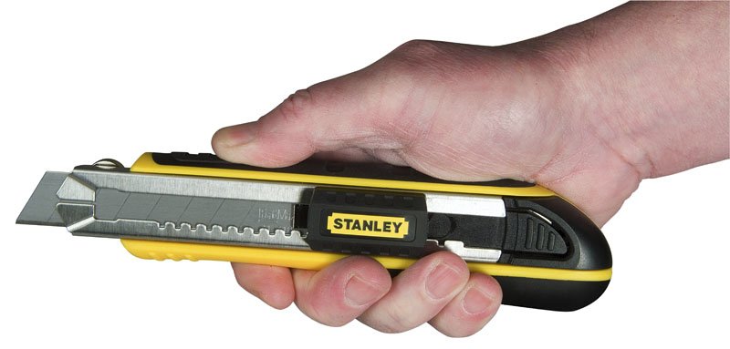 EAN 3253560104818 - Stanley 0-10-481 cúter Negro, Amarillo Cúter de cuchillas intercambiables imagen 5