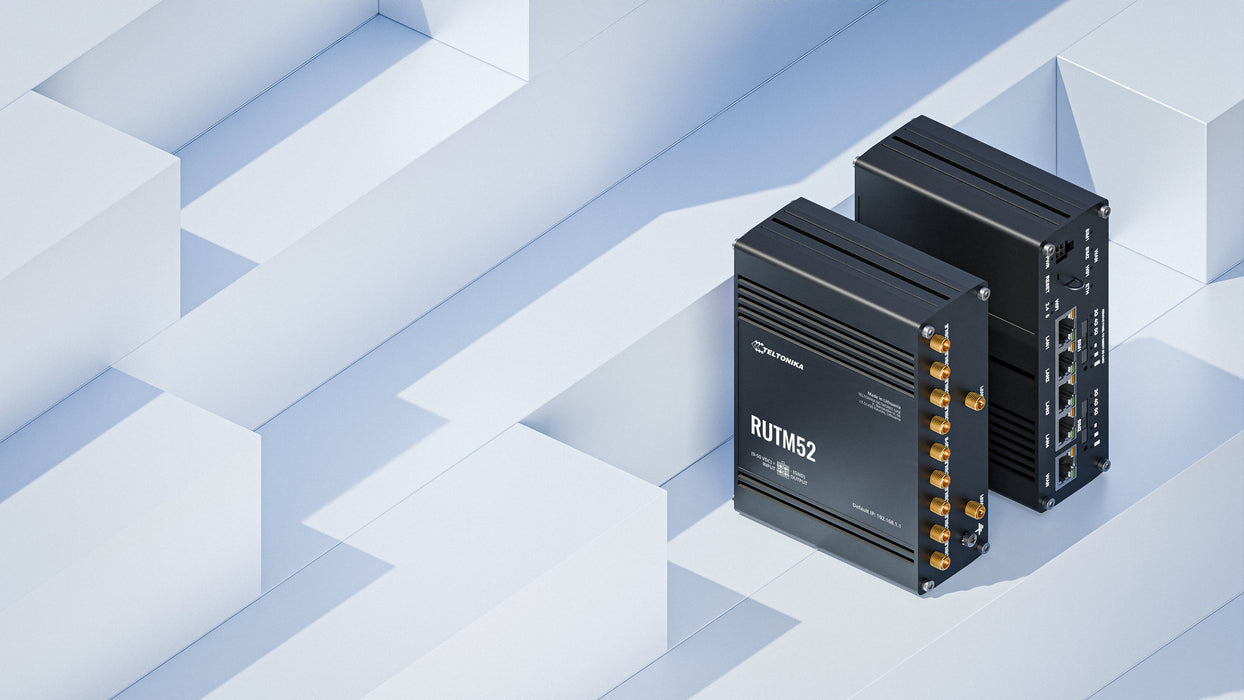 EAN 4779051841493 - Teltonika RUTM5210B000 router inalámbrico Gigabit Ethernet Doble banda (2,4 GHz / 5 GHz) 5G Negro imagen 6