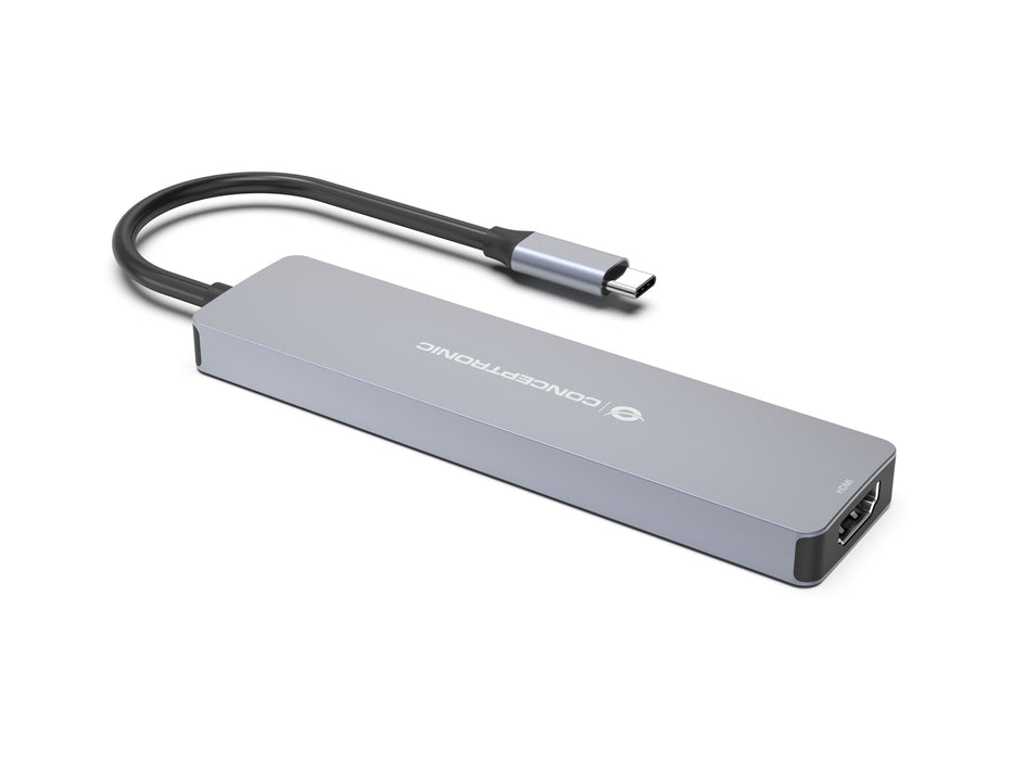 EAN 4015867238912 - Conceptronic DONN28G base para portátil y replicador de puertos Alámbrico USB 3.2 Gen 1 (3.1 Gen 1) Type- imagen 4