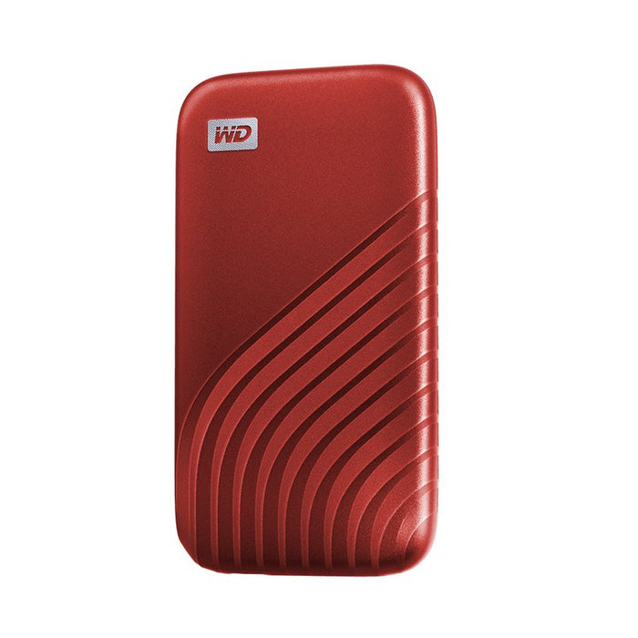 EAN 0619659184025 - Western Digital My Passport 1 TB USB Tipo C 3.2 Gen 2 (3.1 Gen 2) Rojo imagen 3