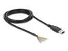 EAN 4043619835270 - DeLOCK 83527 cable de serie Negro USB tipo A imagen 1