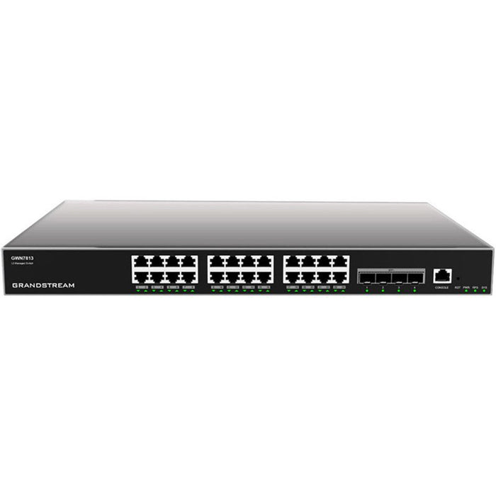 EAN 6947273704089 - Grandstream Networks GWN7813 switch Gestionado L3 Gigabit Ethernet (10/100/1000) Gris imagen 1