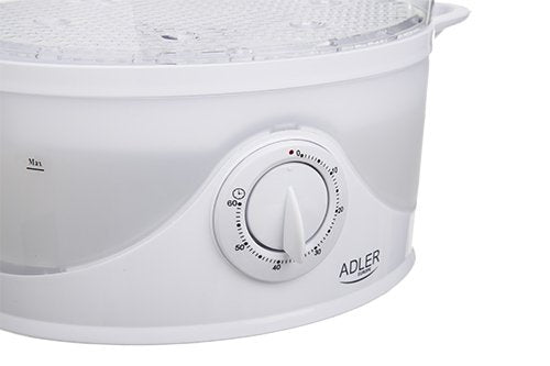 EAN 5901436590316 - Adler AD 633 vaporizador 3 cesta(s) Independiente 800 W Blanco imagen 3
