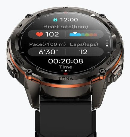 EAN 6974958251156 - KOSPET TANK T3 ULTRA 2 3,63 cm (1.43") AMOLED 48 mm Digital 466 x 466 Pixeles Pantalla táctil Negro GPS ( imagen 4