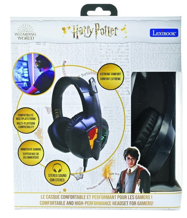 EAN 3380743094717 - Lexibook Harry Potter HPG10HP auricular y casco Auriculares Alámbrico Diadema Juego Negro imagen 5