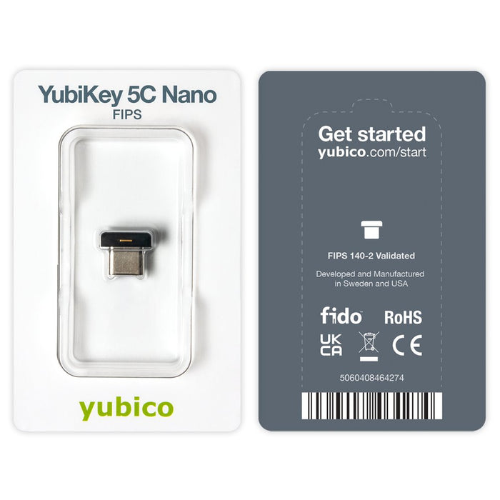 EAN 5060408461396 - Yubico YubiKey 5C Nano FIPS imagen 1