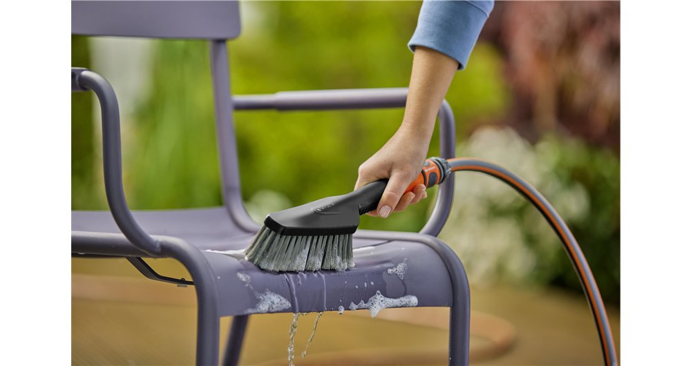 EAN 4078500064965 - Gardena 18860-20 pistola de pulverización de agua o boquilla Boquilla de lavado Gris, Naranja imagen 2