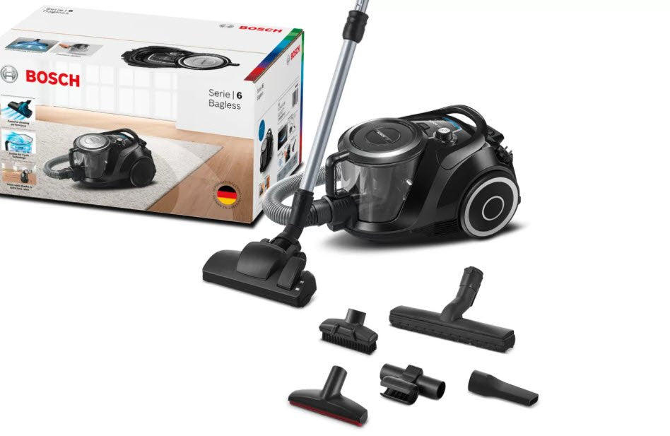 EAN 4242005282180 - Bosch Serie 6 BGC41XSIL aspiradora 2,4 L Aspiradora cilíndrica Secar 700 W Sin bolsa imagen 2