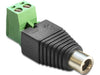 EAN 4043619654239 - DeLOCK 65423 cambiador de género para cable DC 2.1 x 5.5 mm 2p Negro, Verde imagen 2