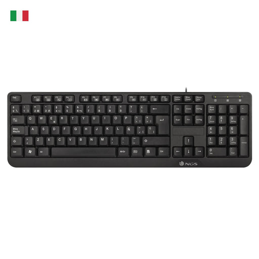 EAN 8435430618198 - NGS FunkyV3, QWERTY, IT teclado Hogar USB Italiano Negro imagen 1