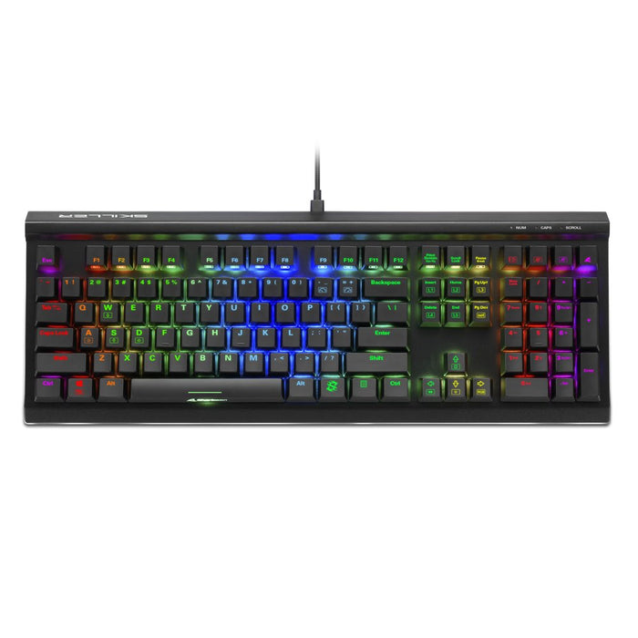 EAN 4044951030095 - Sharkoon SKILLER SGK60 teclado Juego USB QWERTY Inglés de EE. UU. Negro imagen 1
