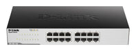 EAN 0790069396618 - D-Link GO-SW-16G No administrado L2 Gigabit Ethernet (10/100/1000) 1U Negro imagen 1