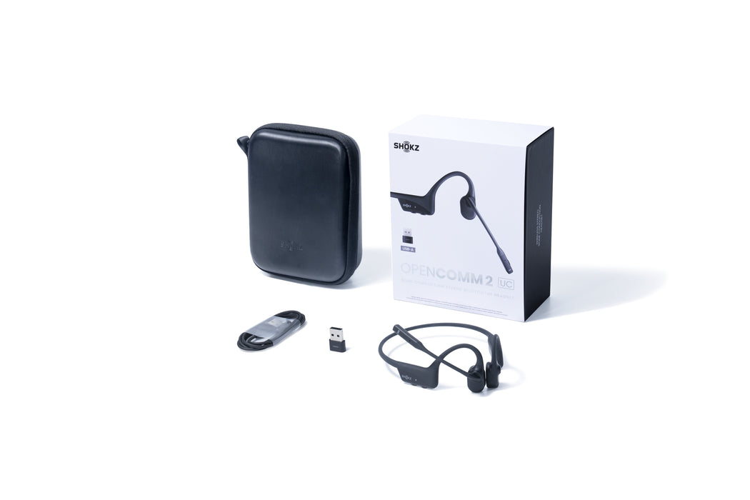 EAN 810092675211 - SHOKZ C110-AA-BK auricular y casco Auriculares Inalámbrico gancho de oreja Oficina/Centro de llamadas USB  imagen 10