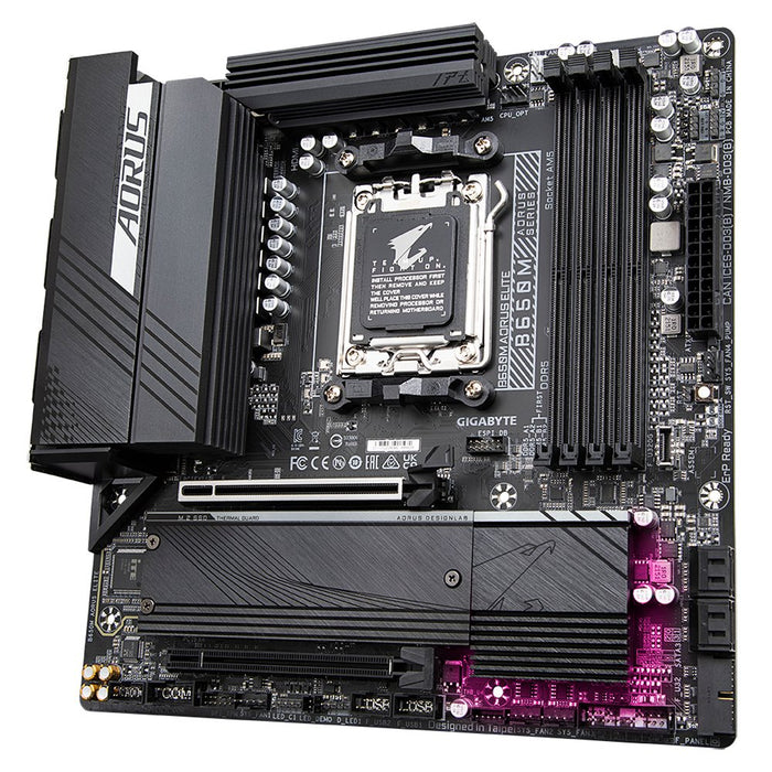EAN 4719331849818 - GIGABYTE B650M AORUS ELITE placa base AMD B650 Zócalo AM5 ATX imagen 5