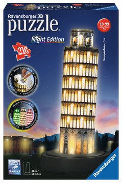 EAN 4005556125159 - Ravensburger Leaning Tower of Pisa Puzle 3D 216 pieza(s) Edificios imagen 1