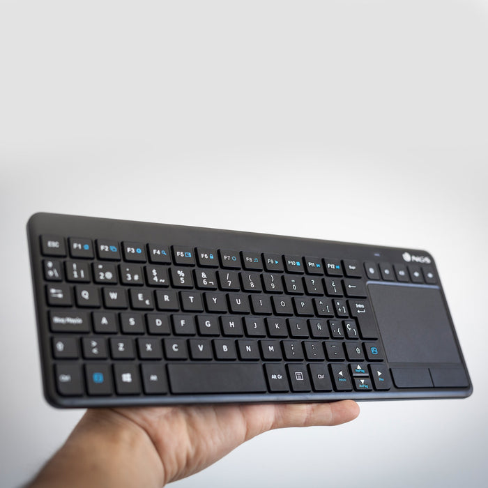 EAN 8435430611366 - NGS TV Warrior, AZERTY, FR teclado Hogar RF inalámbrico Francés Negro imagen 5