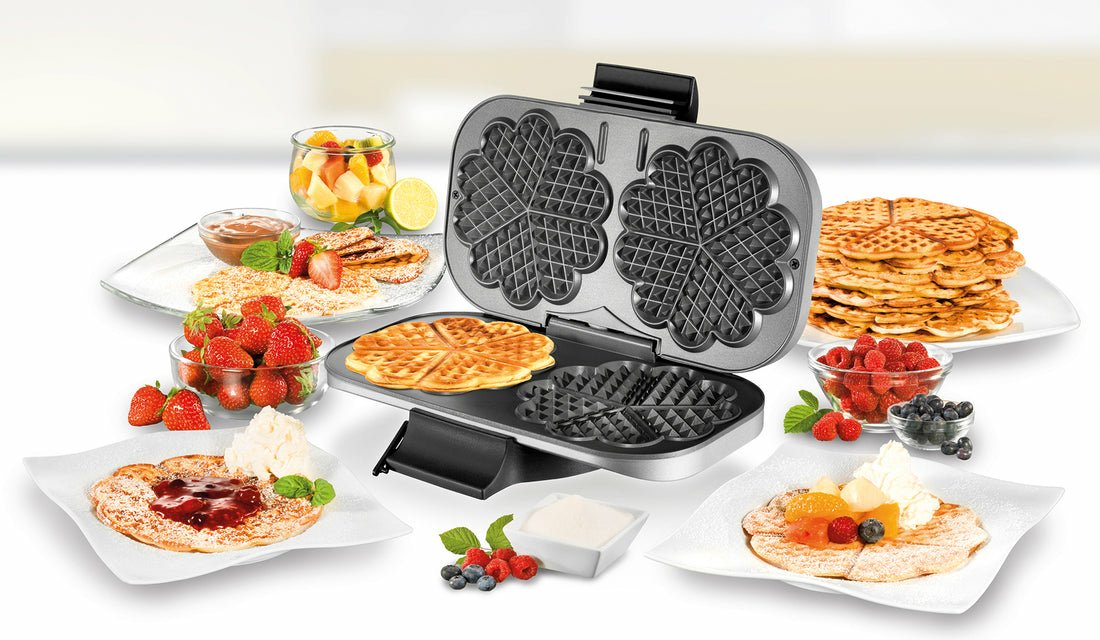 EAN 4011689482410 - Unold 48241 gofrera 2 barquillo(s) 1300 W Negro, Plata imagen 7