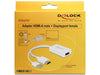 EAN 4043619624966 - DeLOCK 62496 adaptador de cable de vídeo 0,245 m DisplayPort HDMI + USB Blanco imagen 2