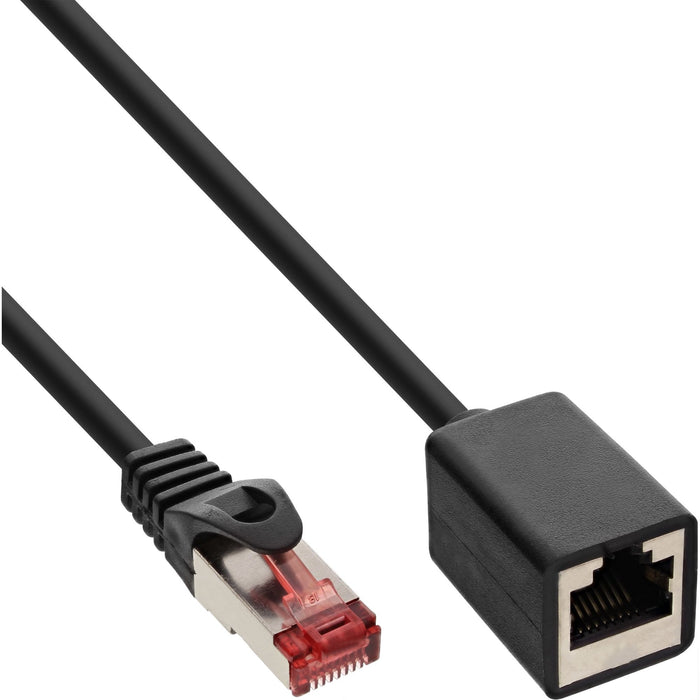 EAN 4043718255641 - InLine 76911X cable de red Negro 1 m Cat6 S/FTP (S-STP) imagen 1