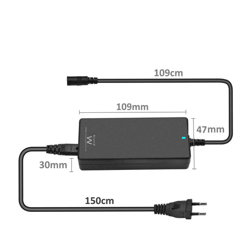 EAN 8032958188020 - Ewent EW3965 adaptador e inversor de corriente Interior 65 W Negro imagen 2