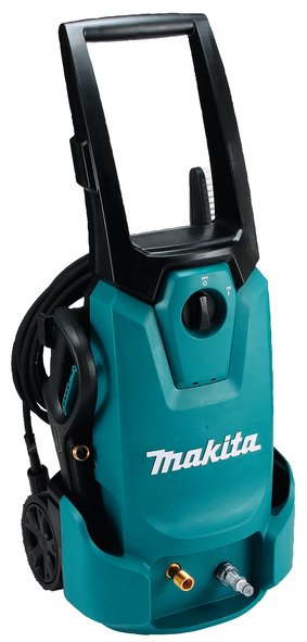 EAN 0088381836364 - Makita HW1200 Limpiadora de alta presión o Hidrolimpiadora Vertical Eléctrico 420 l/h 1600 W Negro, Azul imagen 1