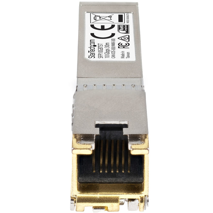 EAN 65030880206 - StarTech.com SFP10GBTCST red modulo transceptor Cobre 10000 Mbit/s SFP+ imagen 3