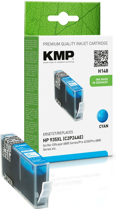 EAN 4011324743036 - KMP H148 cartucho de tinta Alto rendimiento (XL) Cian imagen 1