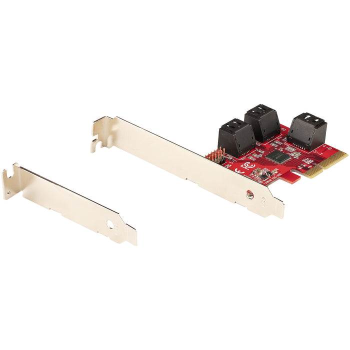 EAN 0065030893749 - StarTech.com 6P6G-PCIE-SATA-CARD tarjeta y adaptador de interfaz Interno imagen 10