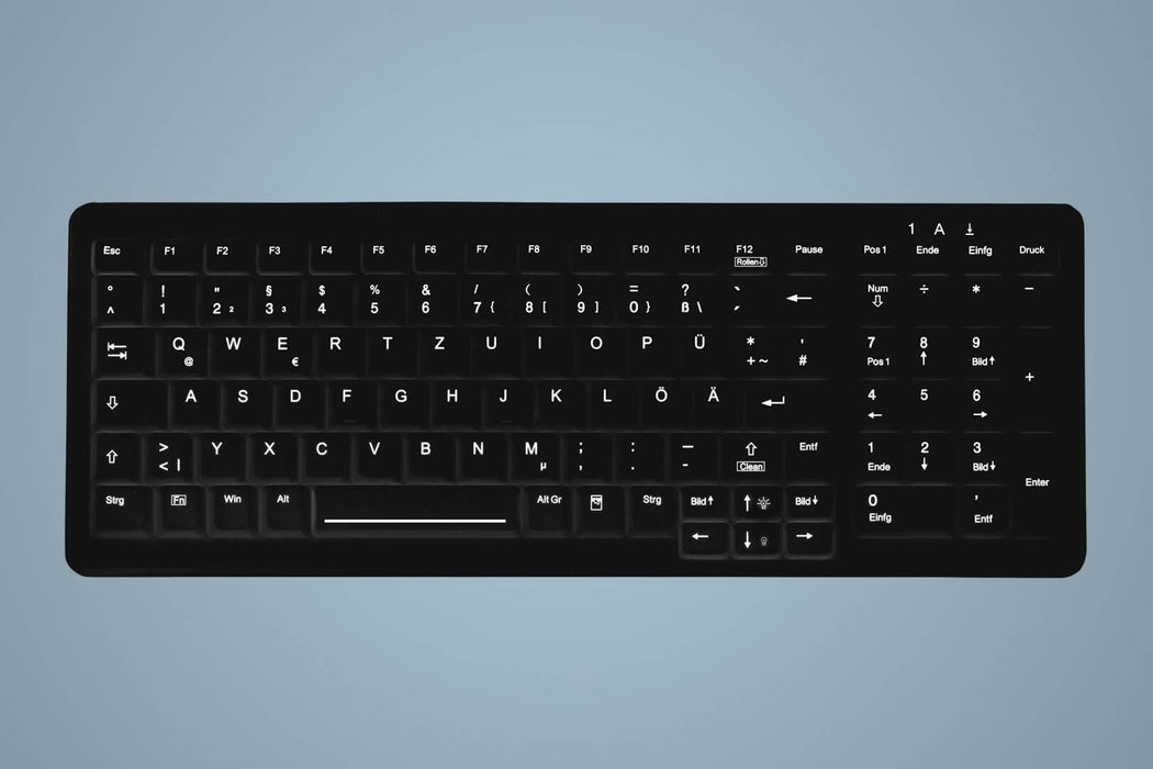 EAN 7061113781838 - Active Key AK-C7000 teclado Médico USB QWERTZ Alemán Negro imagen 6