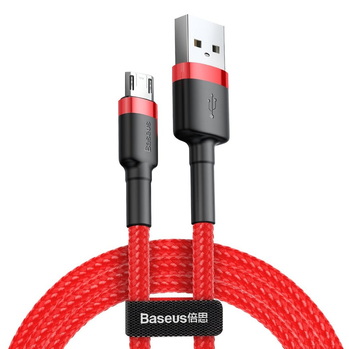 EAN 6953156280359 - Baseus CAMKLF-C09 cable USB 2 m USB A Micro-USB B Rojo imagen 1