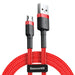 EAN 6953156280359 - Baseus CAMKLF-C09 cable USB 2 m USB A Micro-USB B Rojo imagen 1