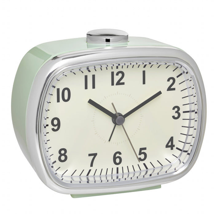 EAN 4009816034878 - TFA-Dostmann 60.1032.04 despertador Reloj despertador analógico Color menta, Plata imagen 1