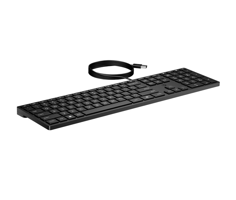 EAN 5715063730812 - HP 320K Wired Keyboard teclado Oficina USB Negro imagen 2