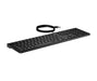 EAN 5715063730812 - HP 320K Wired Keyboard teclado Oficina USB Negro imagen 2