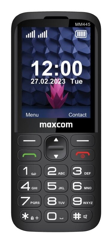 EAN 5908235977911 - MaxCom MM445 4G teléfono móvil 7,11 cm (2.8") 110 g Negro Característica del teléfono imagen 1