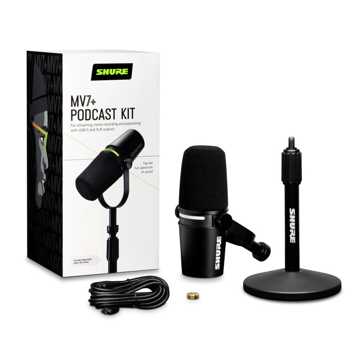 EAN 0042406791694 - Shure MV7+ Negro, Blanco Micrófono de estudio imagen 4