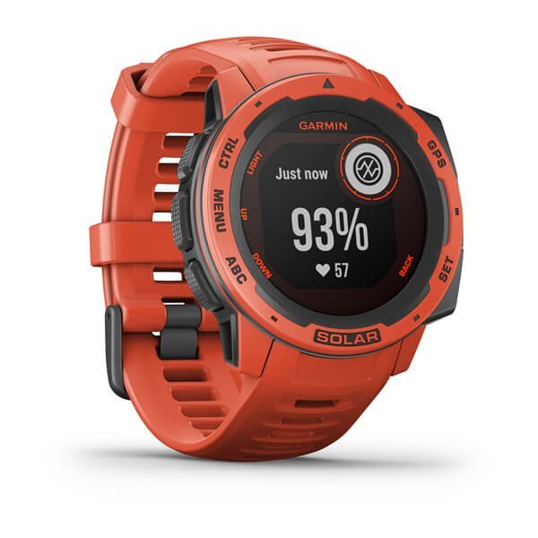 EAN 0753759260408 - Garmin Instinct Solar MIP 45 mm Digital 128 x 128 Pixeles Rojo GPS (satélite) imagen 3