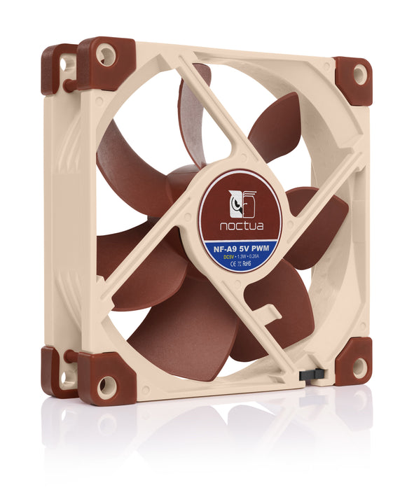 EAN 9010018100297 - Noctua NF-A9 Carcasa del ordenador Ventilador 9 cm Beige, Marrón imagen 2