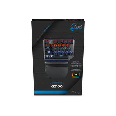 EAN 4260664871118 - MediaRange MRGS100 teclado Juego USB QWERTZ Alemán Negro, Plata imagen 1