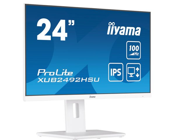 EAN 4948570123346 - iiyama XUB2492HSU-W6 pantalla para PC 60,5 cm (23.8") 1920 x 1080 Pixeles Full HD LED Blanco imagen 1