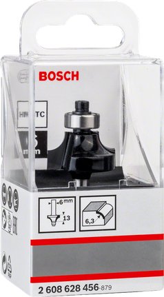 EAN 3165140374293 - Bosch 2 608 628 456 fresa para ruteadora Fresa para redondear cantos 1 pieza(s) imagen 2