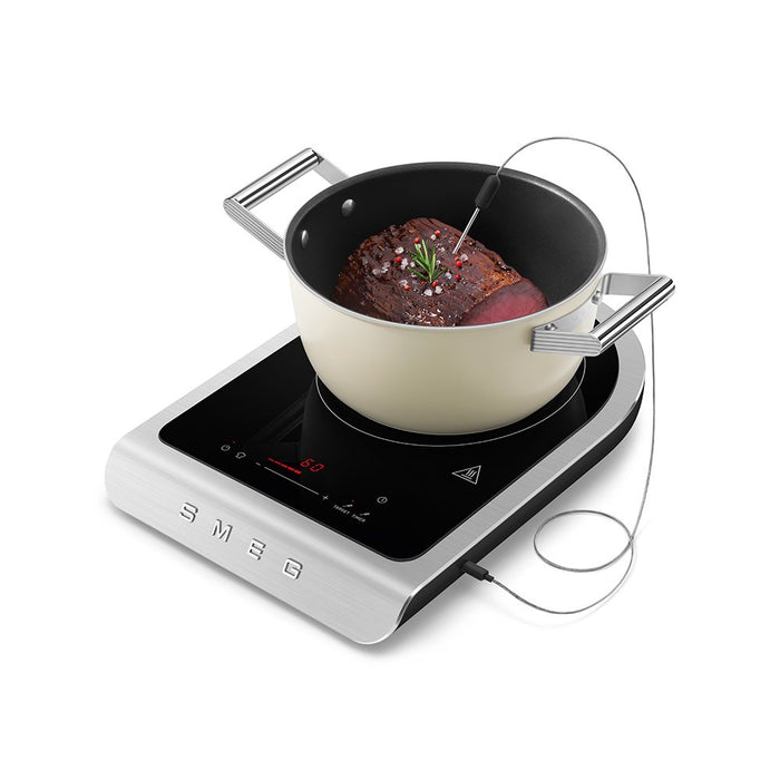 EAN 8017709339739 - Smeg PIC01BLMEU hobs Negro, Gris Encimera Con placa de inducción 1 zona(s) imagen 6