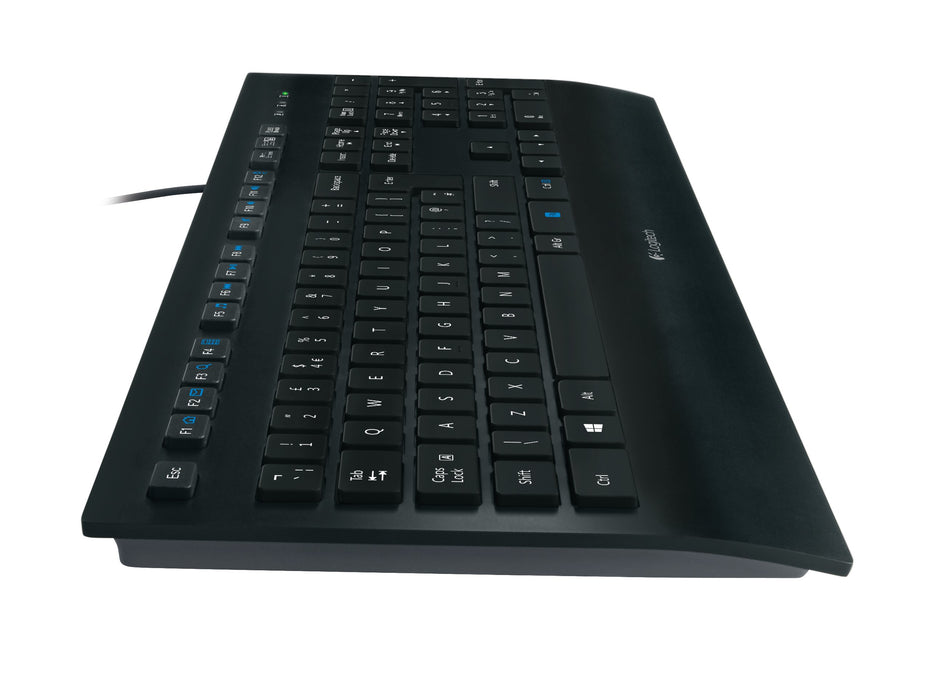 EAN 5099206046856 - Logitech K280E Pro f/ Business teclado Oficina USB QWERTY Internacional de EE.UU. Negro imagen 3