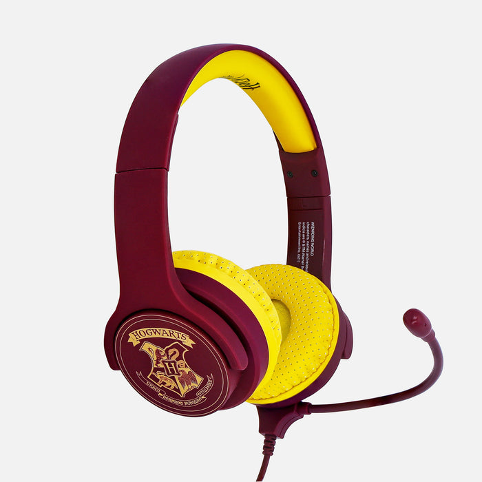 EAN 5055371623438 - OTL Technologies Harry Potter Hogwarts Crest Auriculares Alámbrico Diadema Juego Borgoña, Amarillo imagen 8