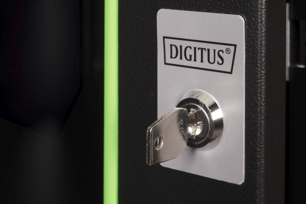 EAN 4016032257622 - Digitus DN-19 07U-6/6-SW armario rack 7U Bastidor de pared Negro imagen 9