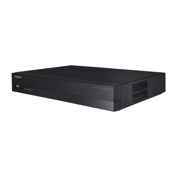 EAN 8801089177872 - Hanwha XRN-420S Grabadore de vídeo en red (NVR) Negro imagen 1