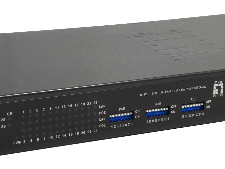 EAN 4015867202791 - LevelOne FGP-2601W150 switch No administrado Gigabit Ethernet (10/100/1000) Energía sobre Ethernet (PoE)  imagen 6
