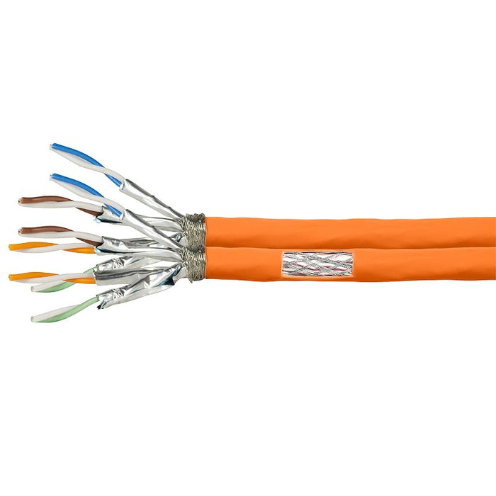 EAN 4052792059700 - LogiLink CPV0063 cable de red Naranja 100 m Cat7 S/FTP (S-STP) imagen 1